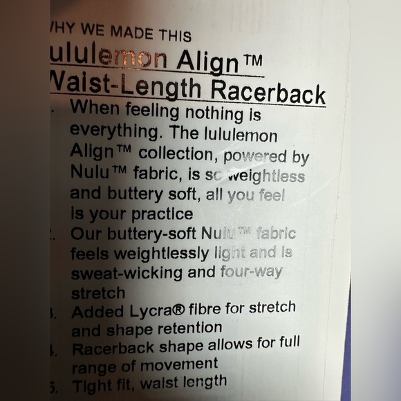 lululemon athletica purple Tank Top - Picture 4 of 7